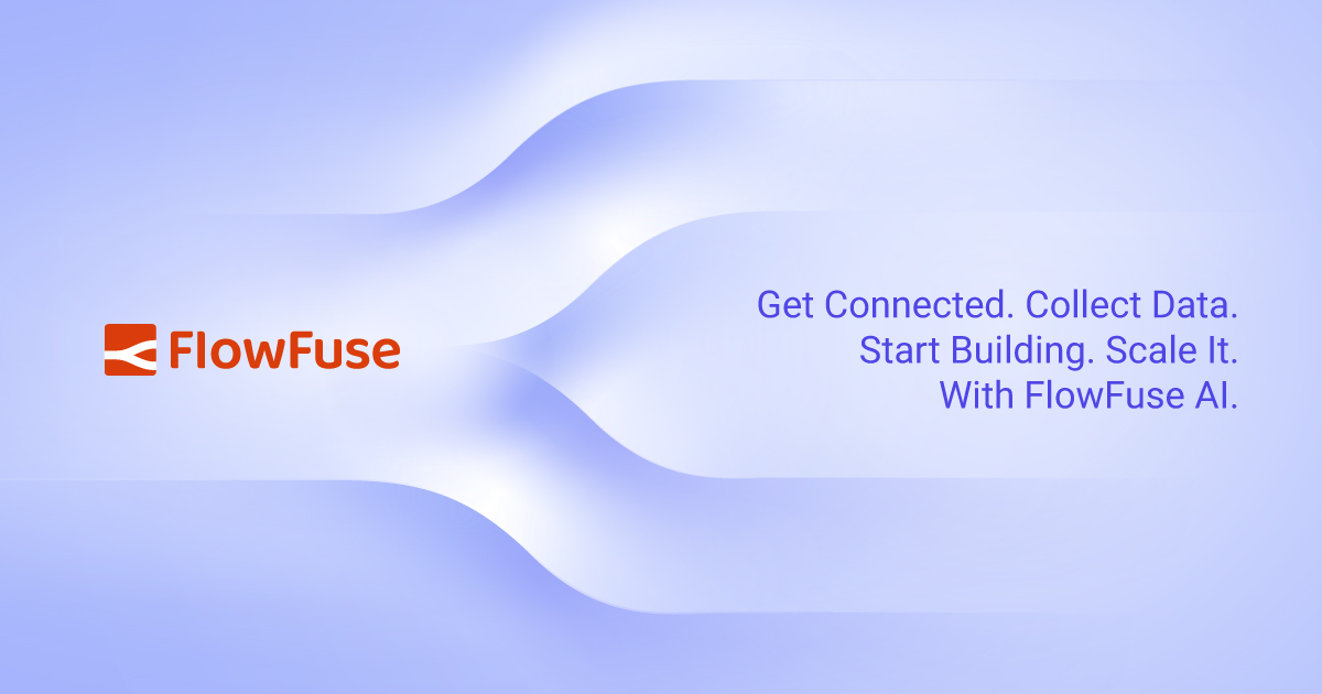 Image with logo and the slogan: Elevate Node-RED with Flowfuse